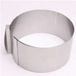 Adjustable Stainless Steel Cake Ring Mousse Mold