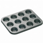 12 Holes Round Cake Pan Muffin Mold