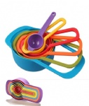 6pcs Rainbow Measuring Cup and Spoon set