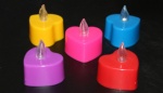 Valentine LED Heart Tealight Candle
