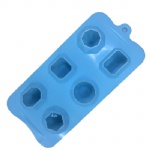 6 Cavity Non Stick Quality Silicone Chocolate Mould Ice Cube