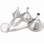 3pcs Stainless Steel Funnel set