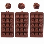 3 Pack Silicone Chocolate Mould