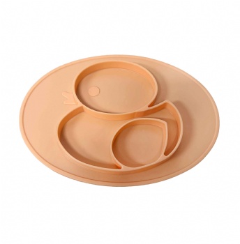 Baby silicone plate