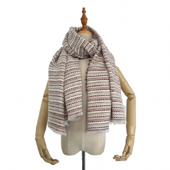 Striped Pattern Scarf